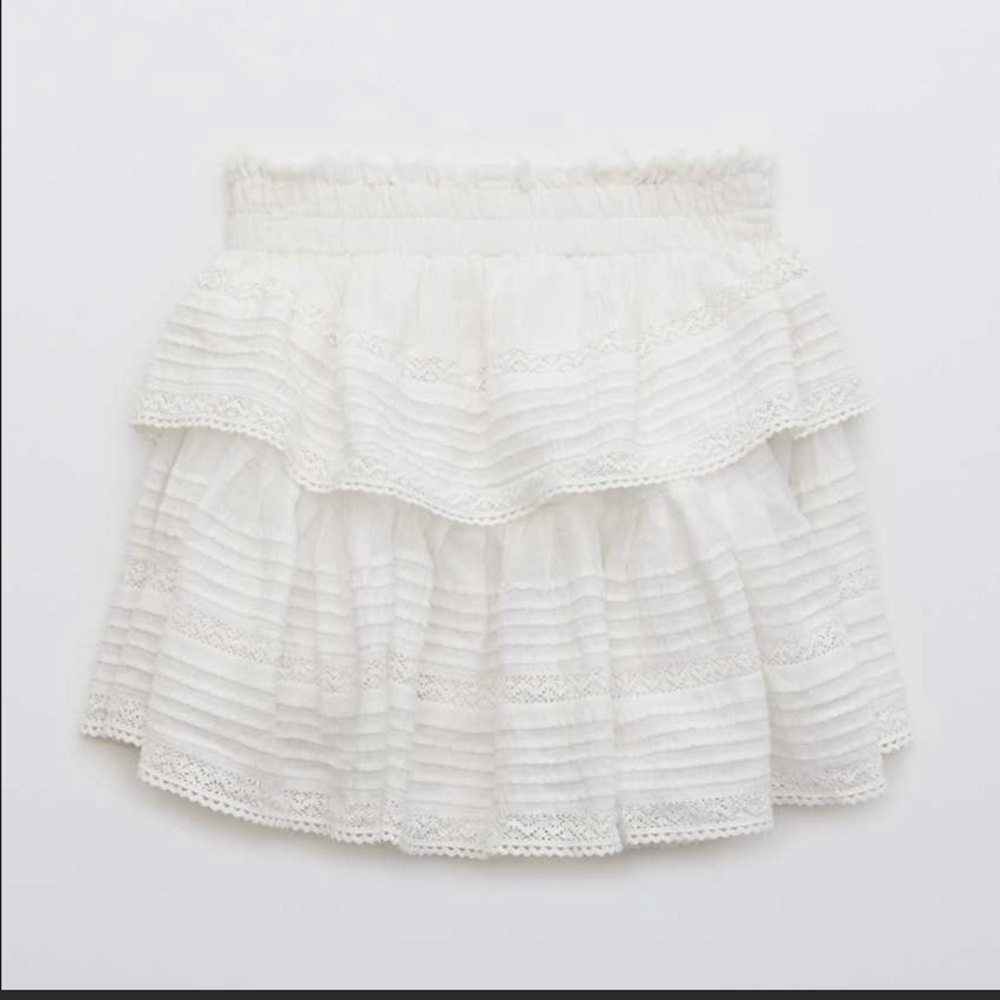 Aerie Rock n Ruffle skirt !